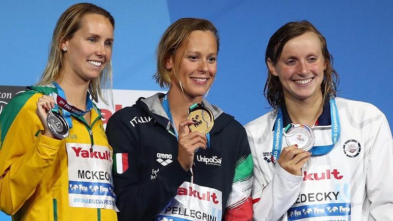 Sun, Ledecky suffer shock defeats at worlds