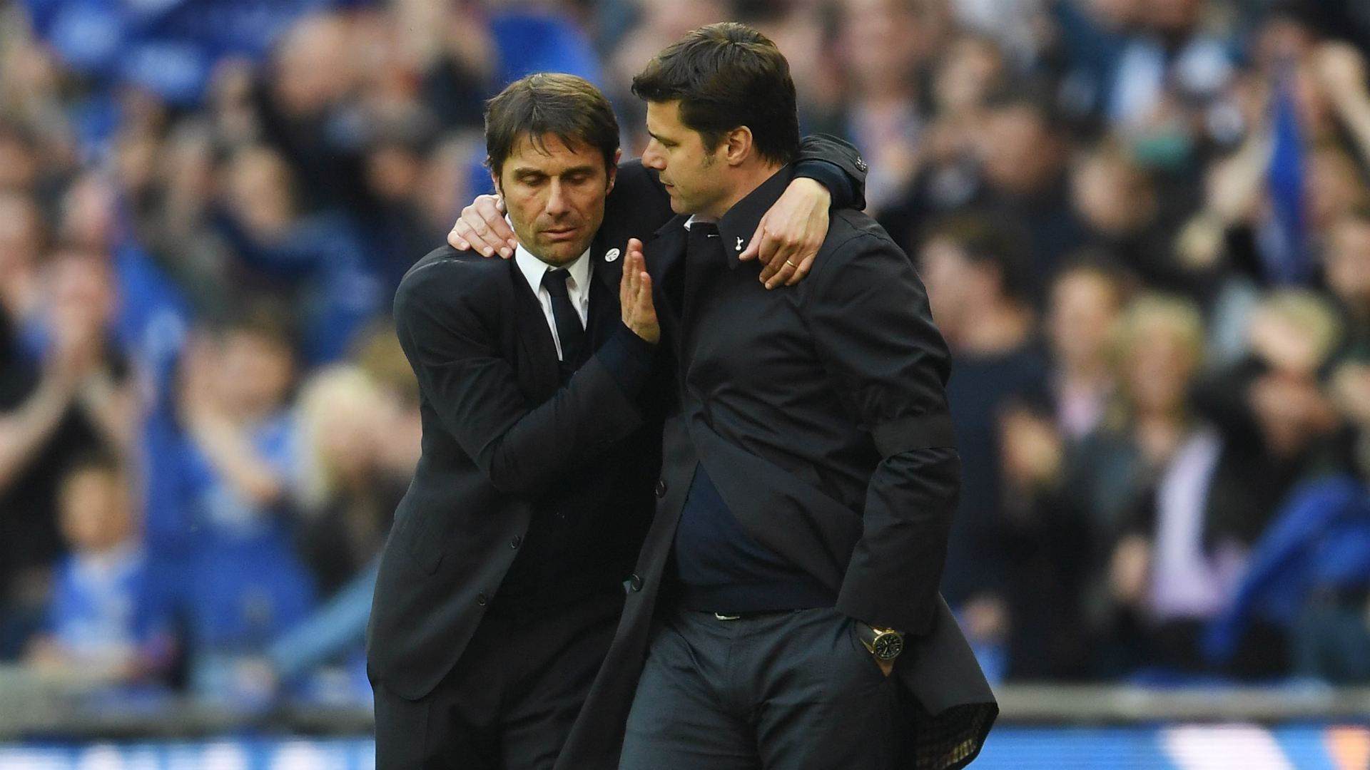 Chelsea's past Antonio Conte, and the club's present, Mauricio Pochettino. Fabrizio Romano denies rumours of Antonio Conte possibly returning to Chelsea