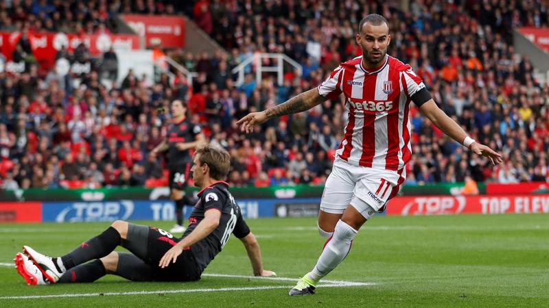 El Arsenal volvió a las andadas, cayó ante el Stoke con gol de Jesé