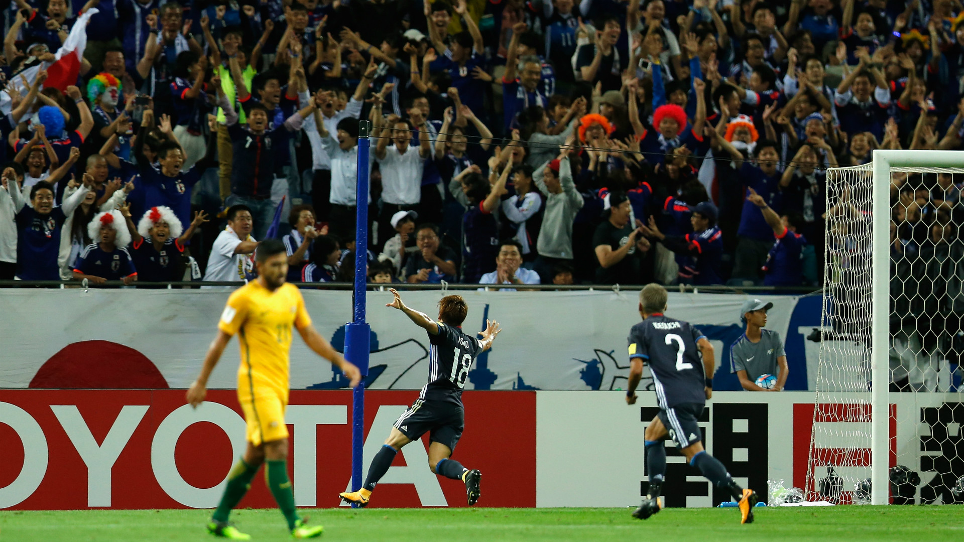Japan 2 Australia 0: Asano, Ideguchi send Samurai Blue to World Cup