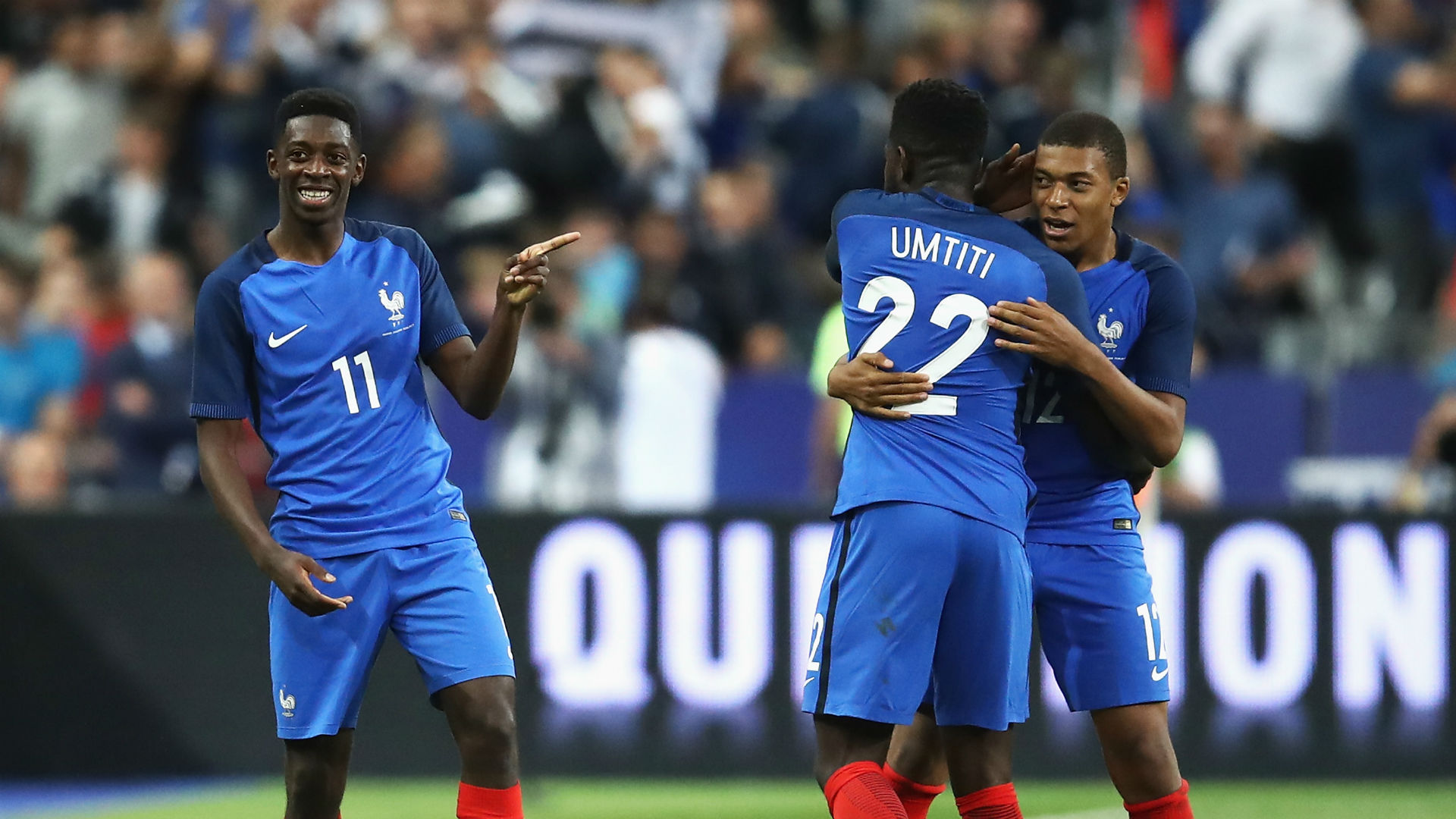 Megabucks Mbappe and Dembele the headliners of France's generation next