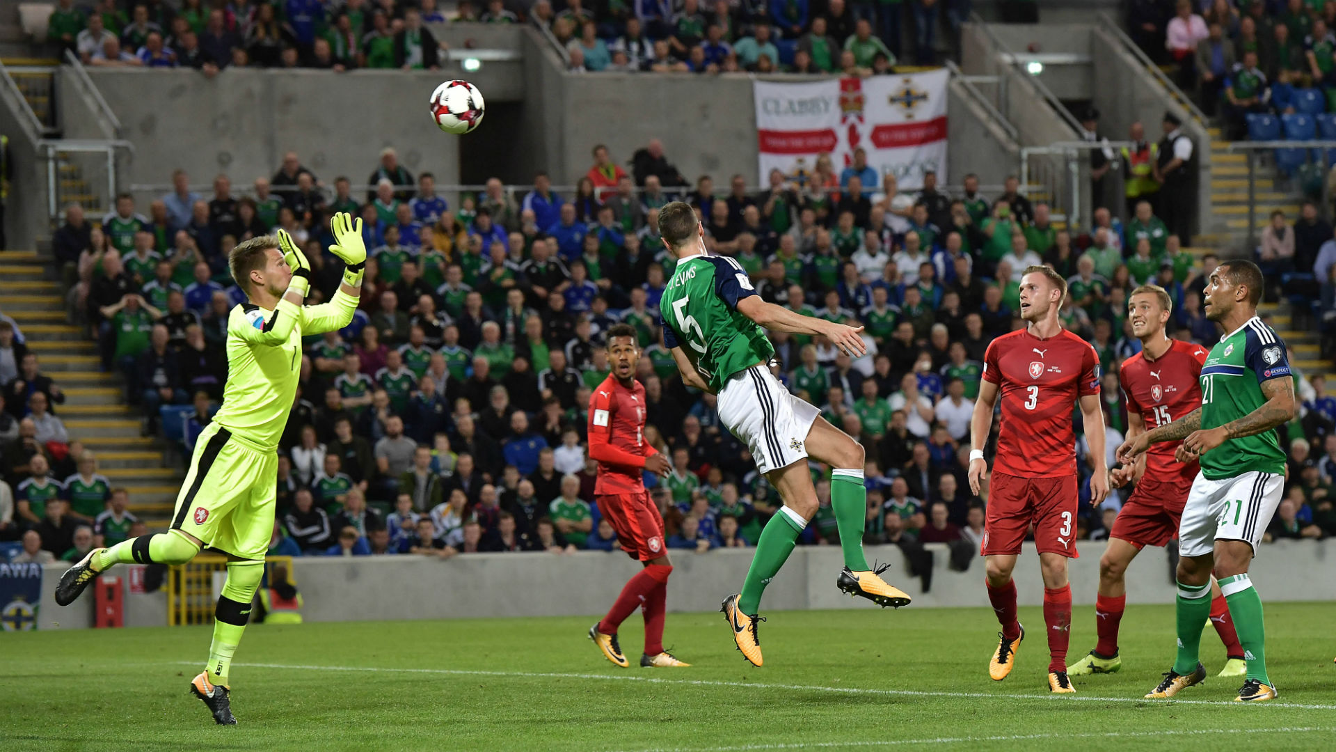 World Cup Qualifier: N. Ireland 2 - 0 Czech Republic