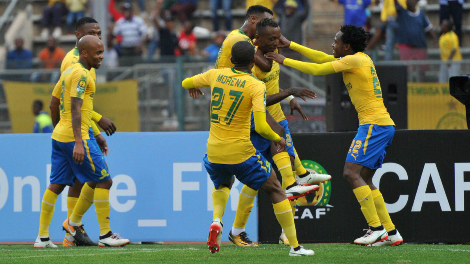 Sundowns snare first-leg advantage