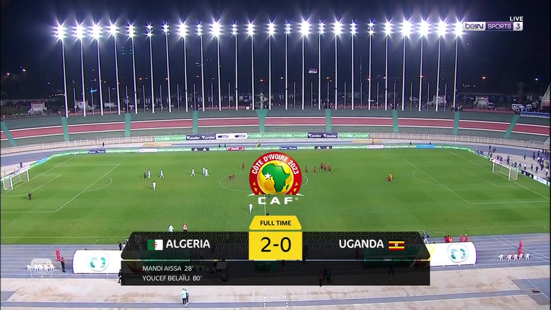 Algeria 2 Uganda 0 - Highlights