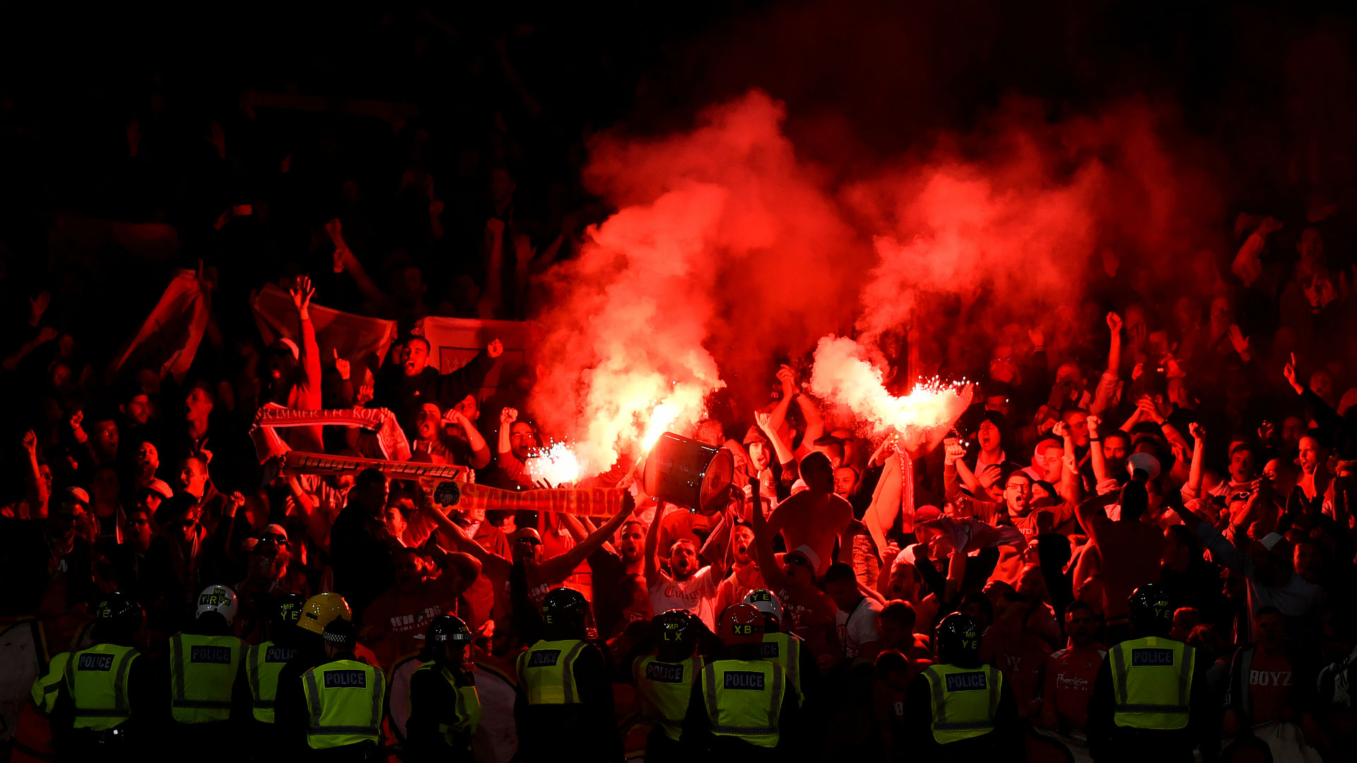 Spartak Moscow charged by UEFA over banners, fireworks