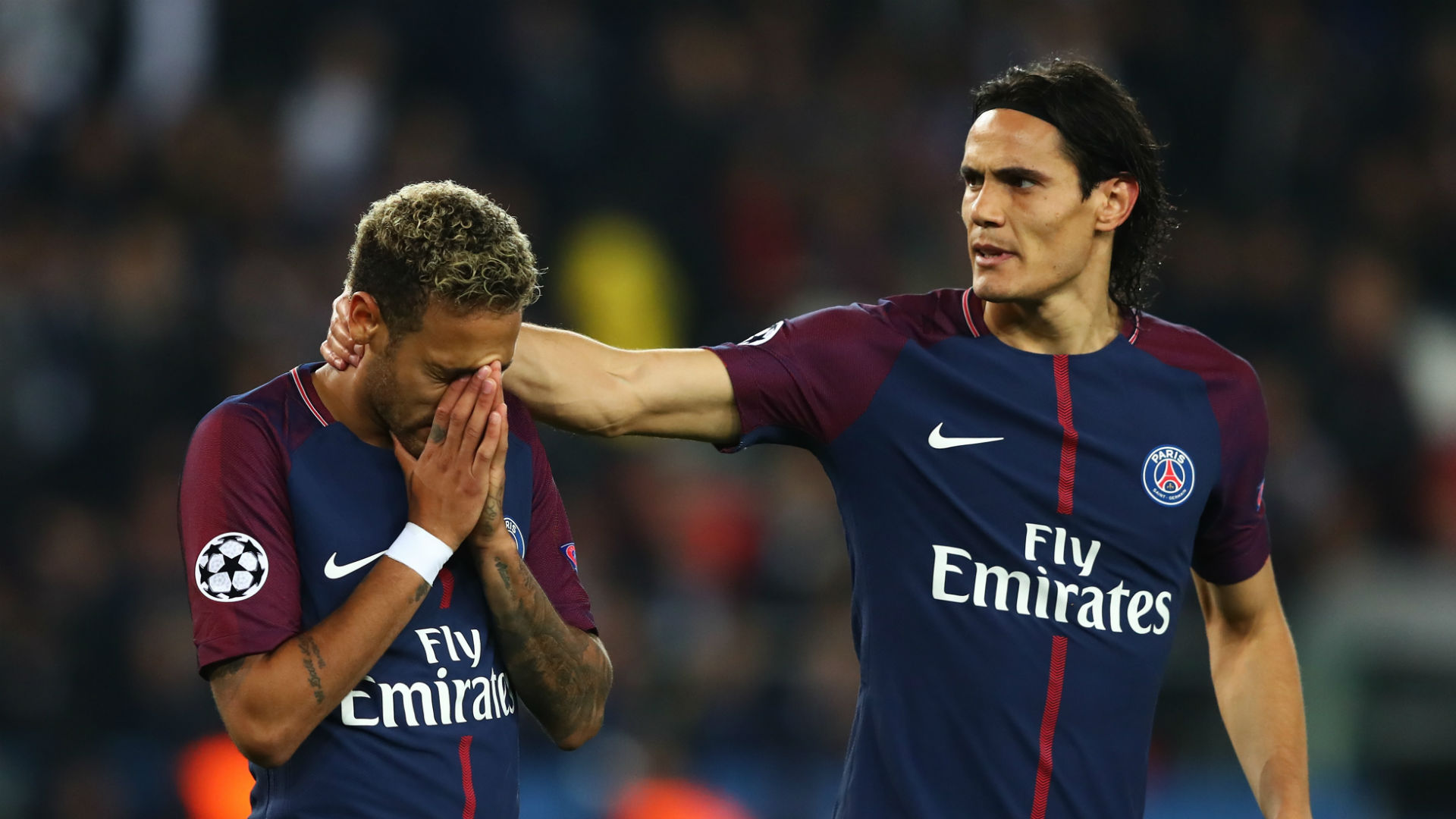 Cavani-Neymar feud talk at PSG overblown, says Neymar Sr