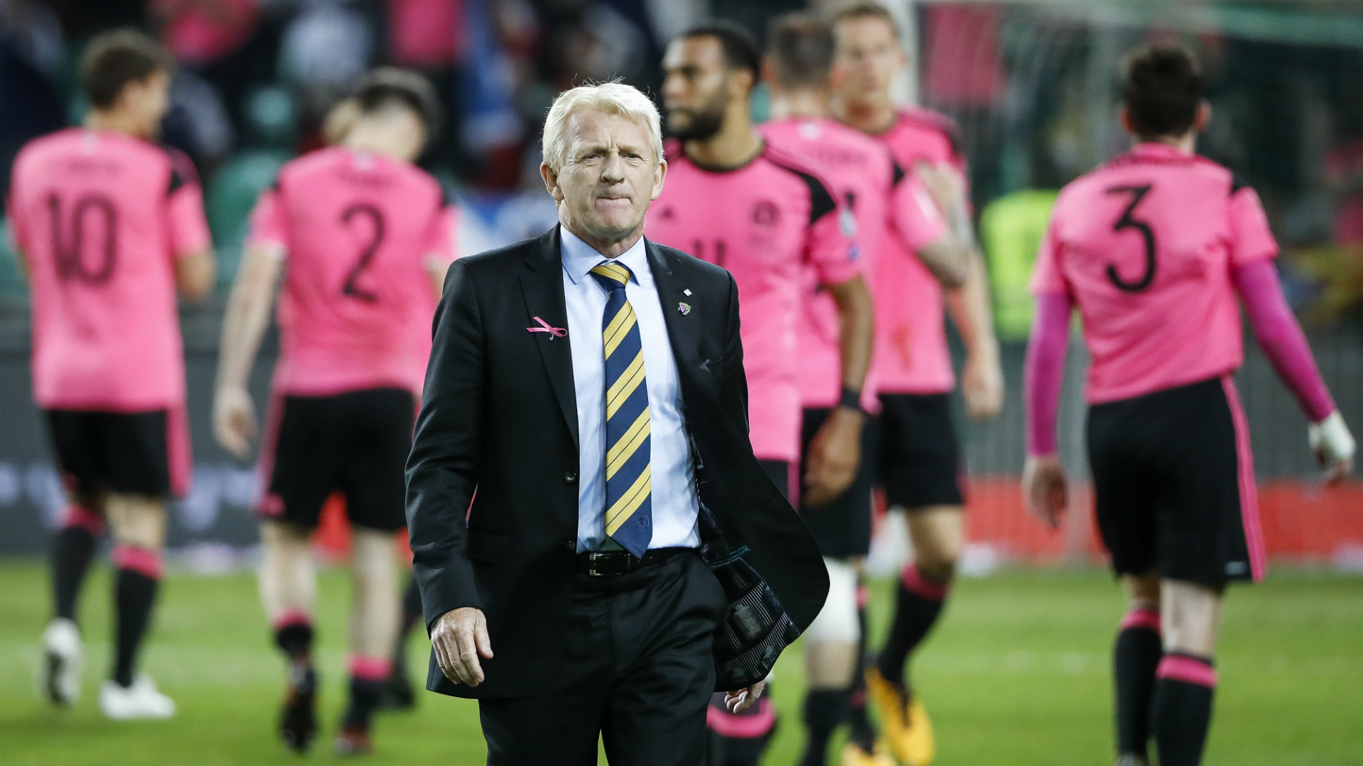 Strachan blames 'genetics' for Scotland's qualifying exit