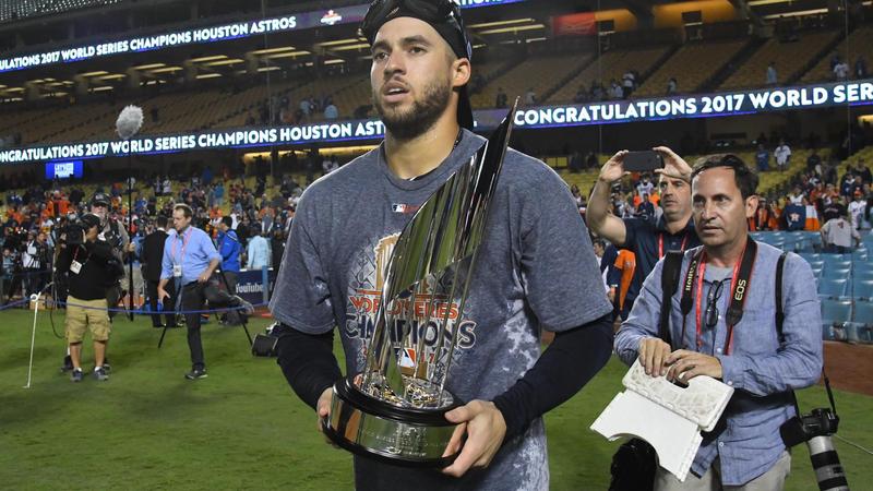 Springer named MVP after Astros' World Series
