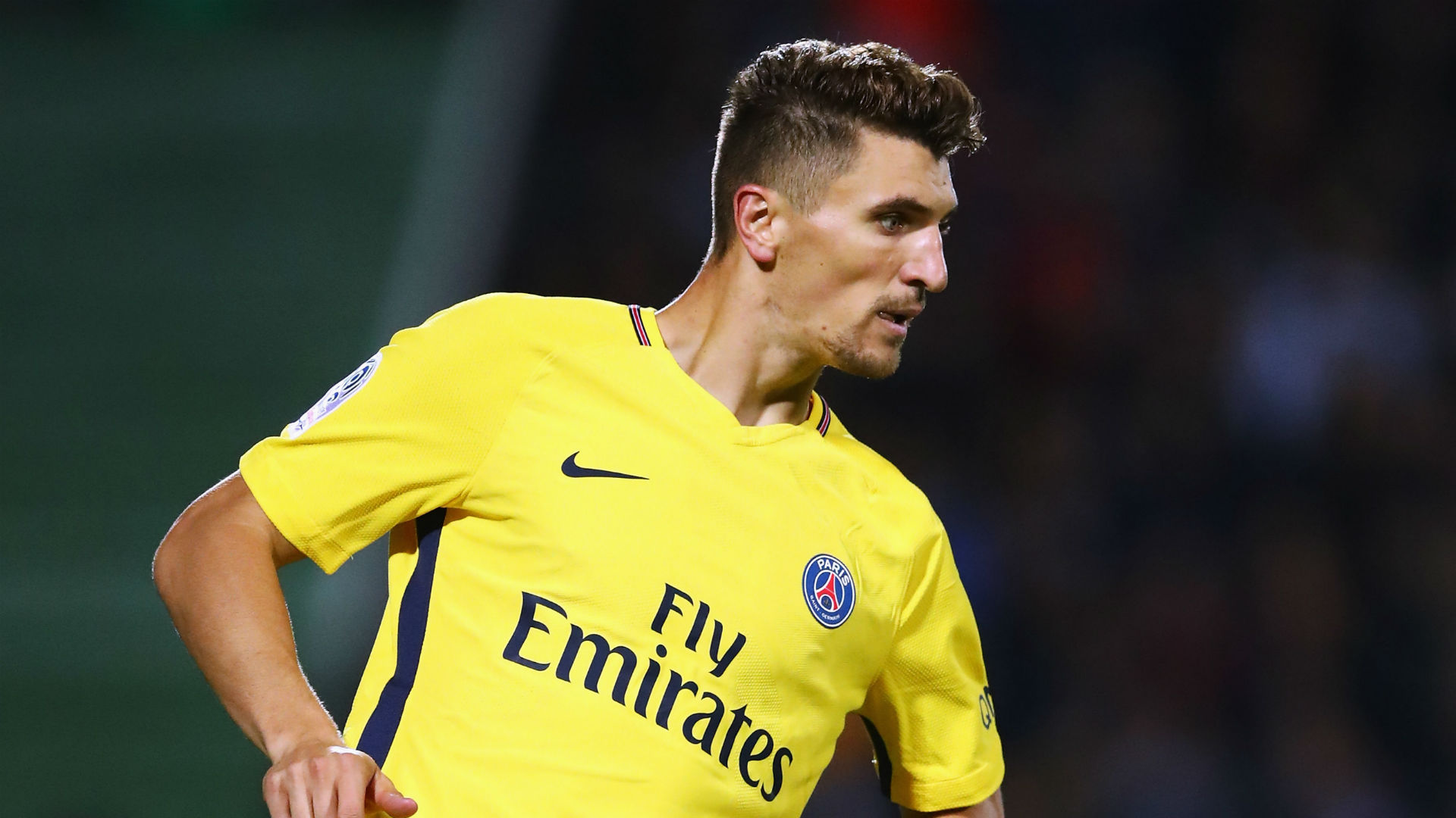 psg yellow jersey