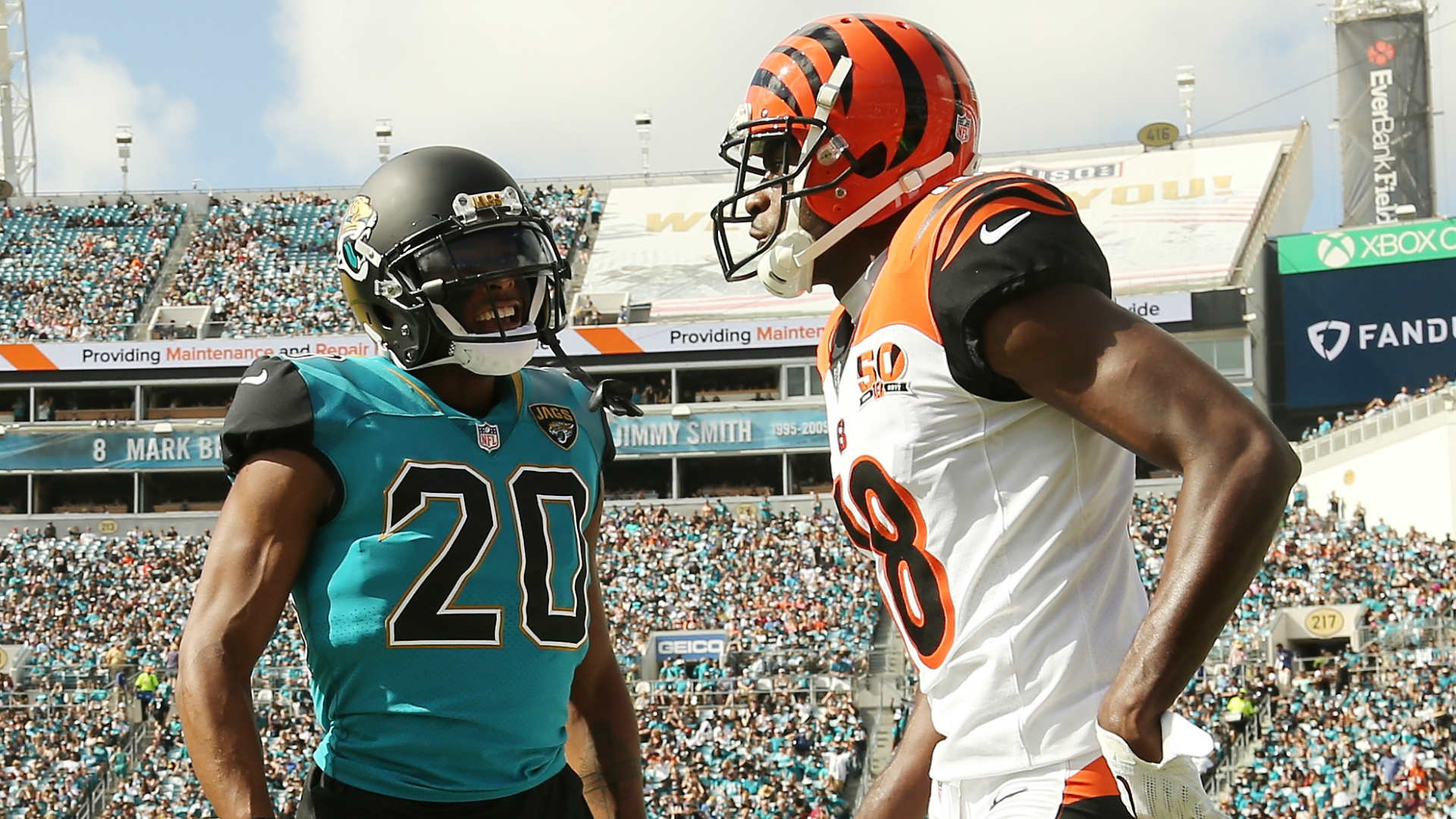 Cincinnati Bengals' A.J. Green not suspended for fighting