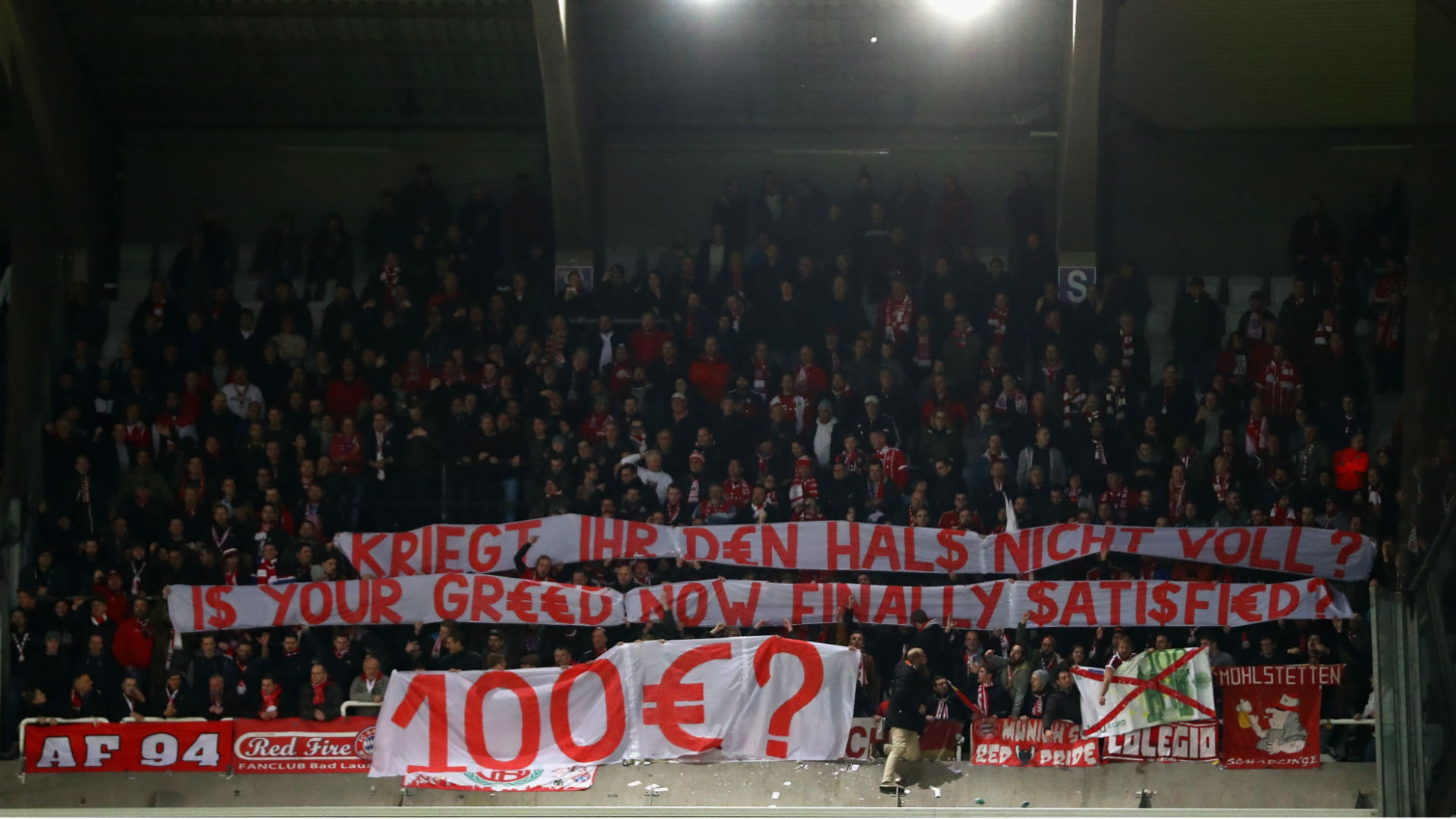 UEFA to investigate Bayern after fan protest