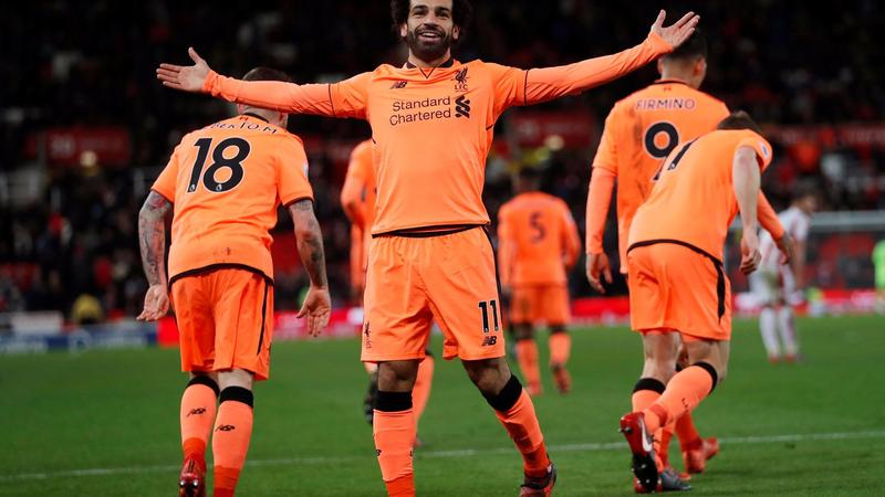 Sadio Mane Roberto Firmino Philippe Coutinho Mohamed Salah 2017