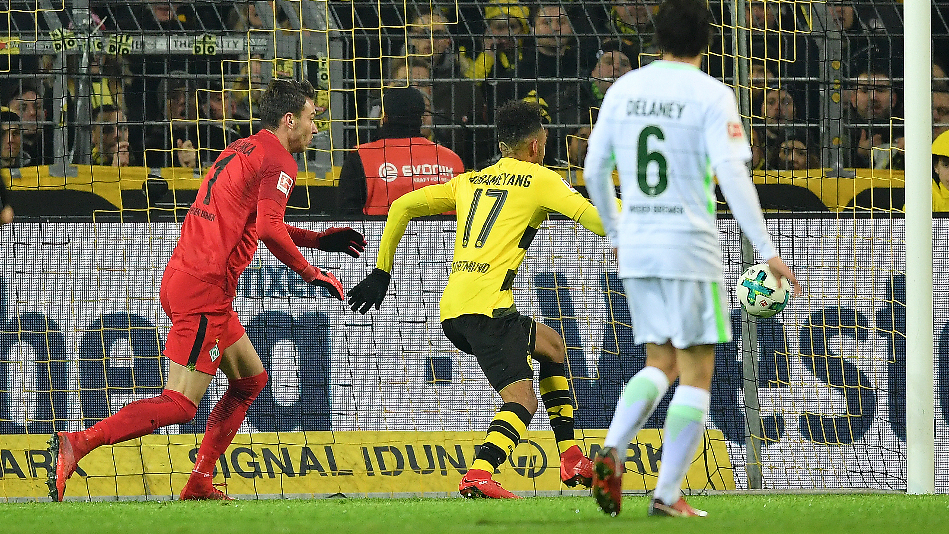 Pierre-Emerick Aubameyang Becomes Record African Goalscorer In Bundesliga