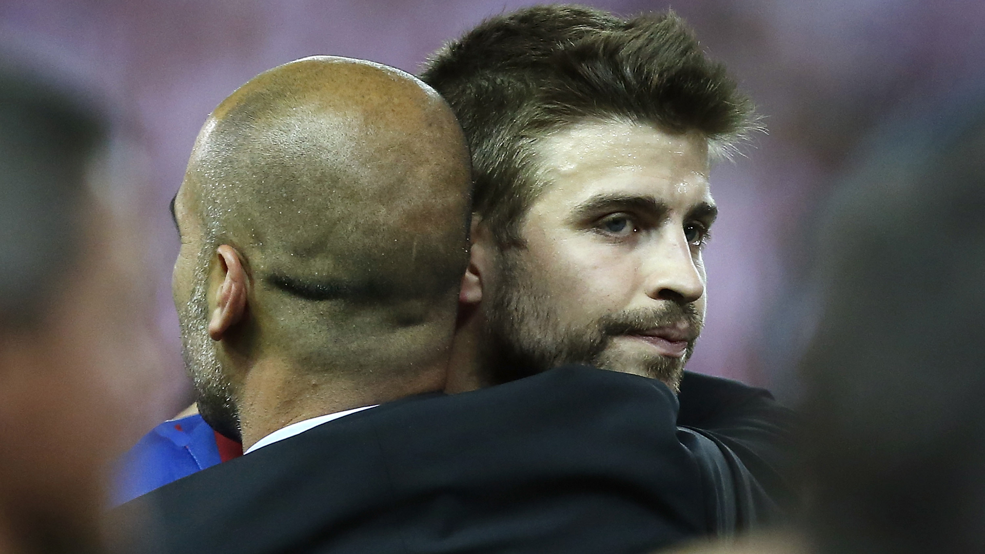 Pique wants to face Guardiola, City in Champions League final