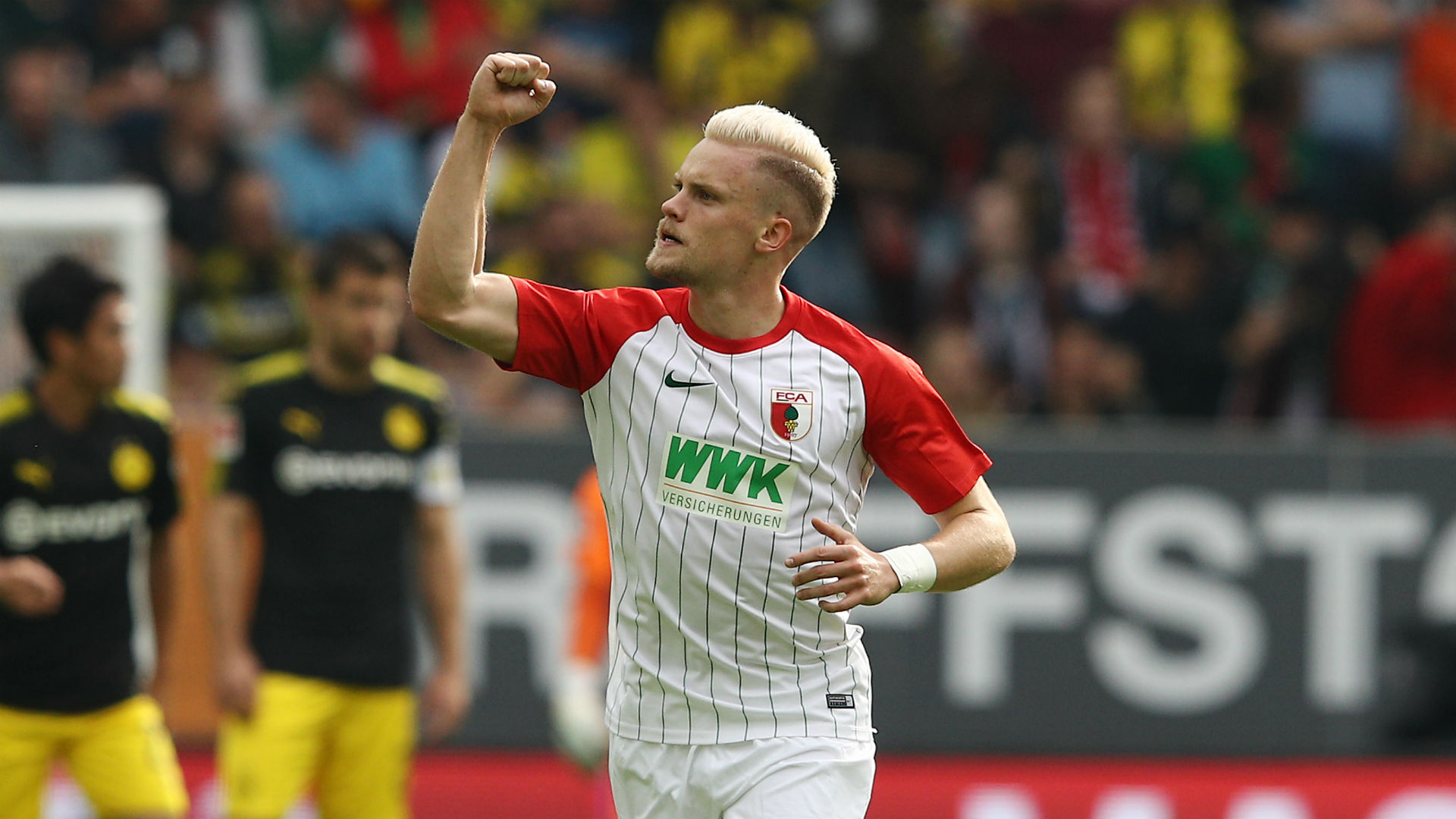 Augsburg star Max keen on Premier League move