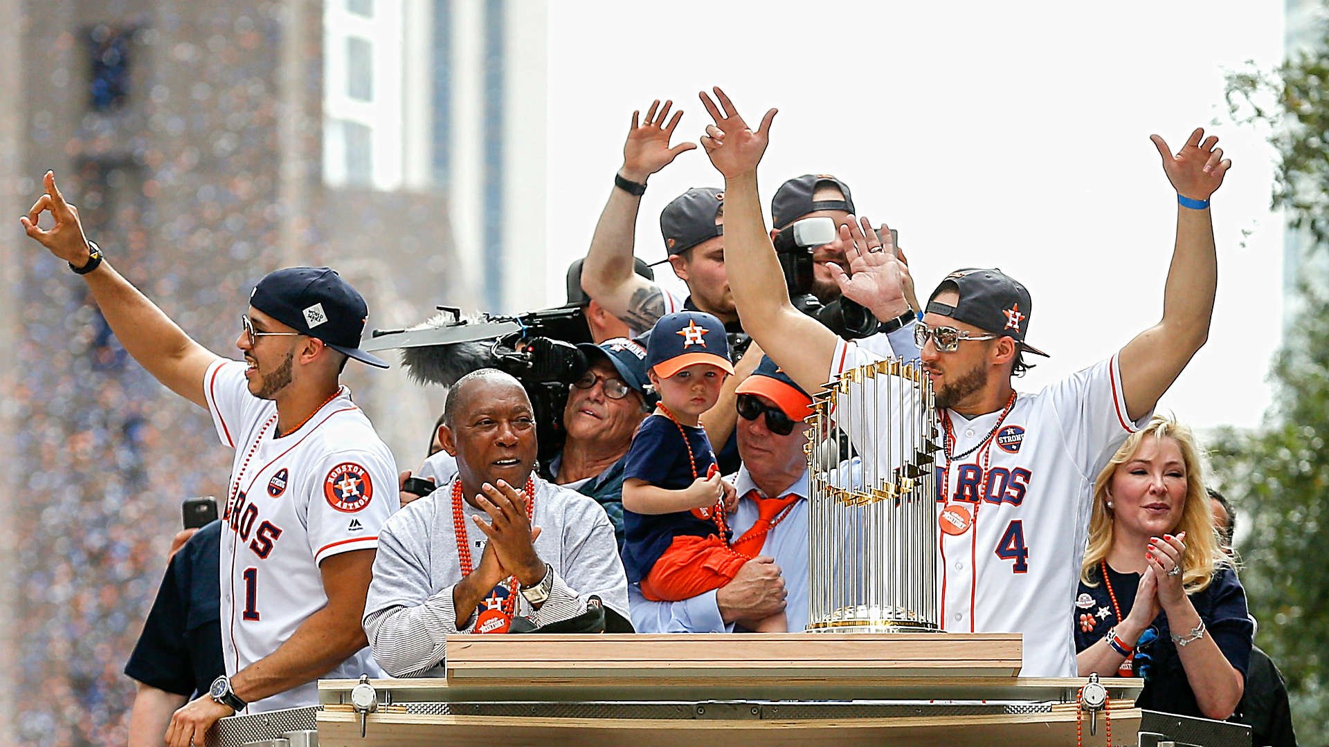 Moments from Houston Astros' World Series parade