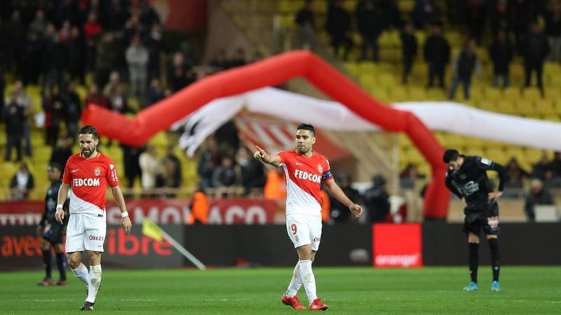 Falcao rescues Monaco a point after Balotelli double