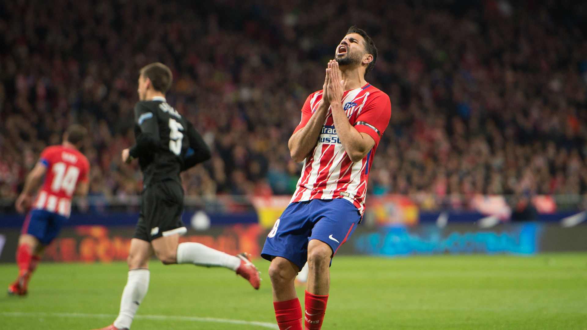 Atletico Madrid 1 Sevilla 2: Montella's men stage dramatic first-leg comeback