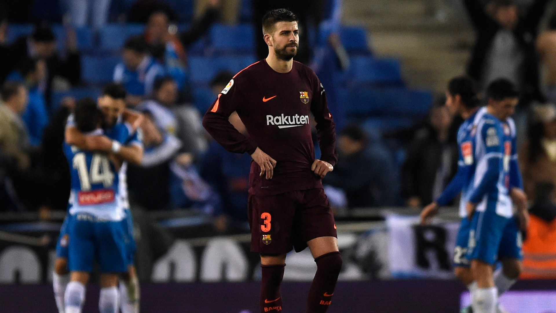 Pique demands better at Camp Nou after Espanyol 'insults'