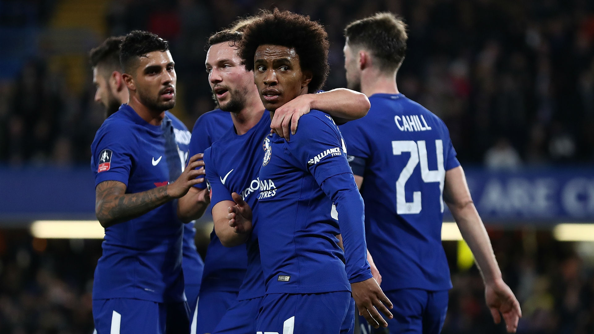 Chelsea 4 Hull City 0: Giroud scores and Willian stars as Blues reach last eight