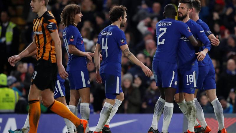 FA Cup : Giroud et les Blues déroulent face à Hull