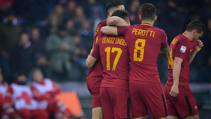 Win Over Udinese Vaults Roma Into Third Place