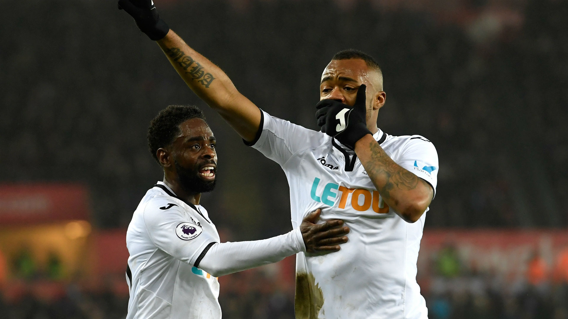 Swansea City 2 Sheffield Wednesday 0: Ayew and Dyer see Swans into quarters