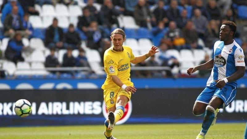 مباراة ديبورتيفو ولاس بالماس تنتهي بالتعادل