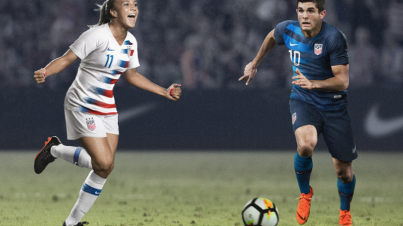 U.S. Soccer unveils 2018 uniforms for USMNT and USWNT