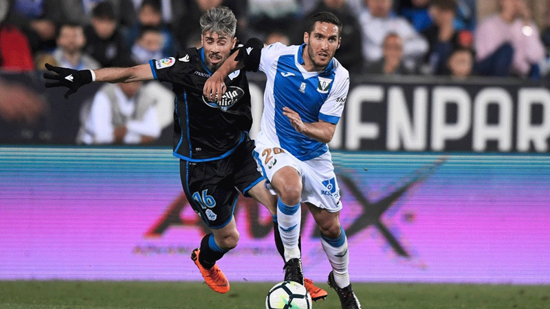 ديبورتيفو لاكورونيا يخطف نقطة من ميدان ليغانيس