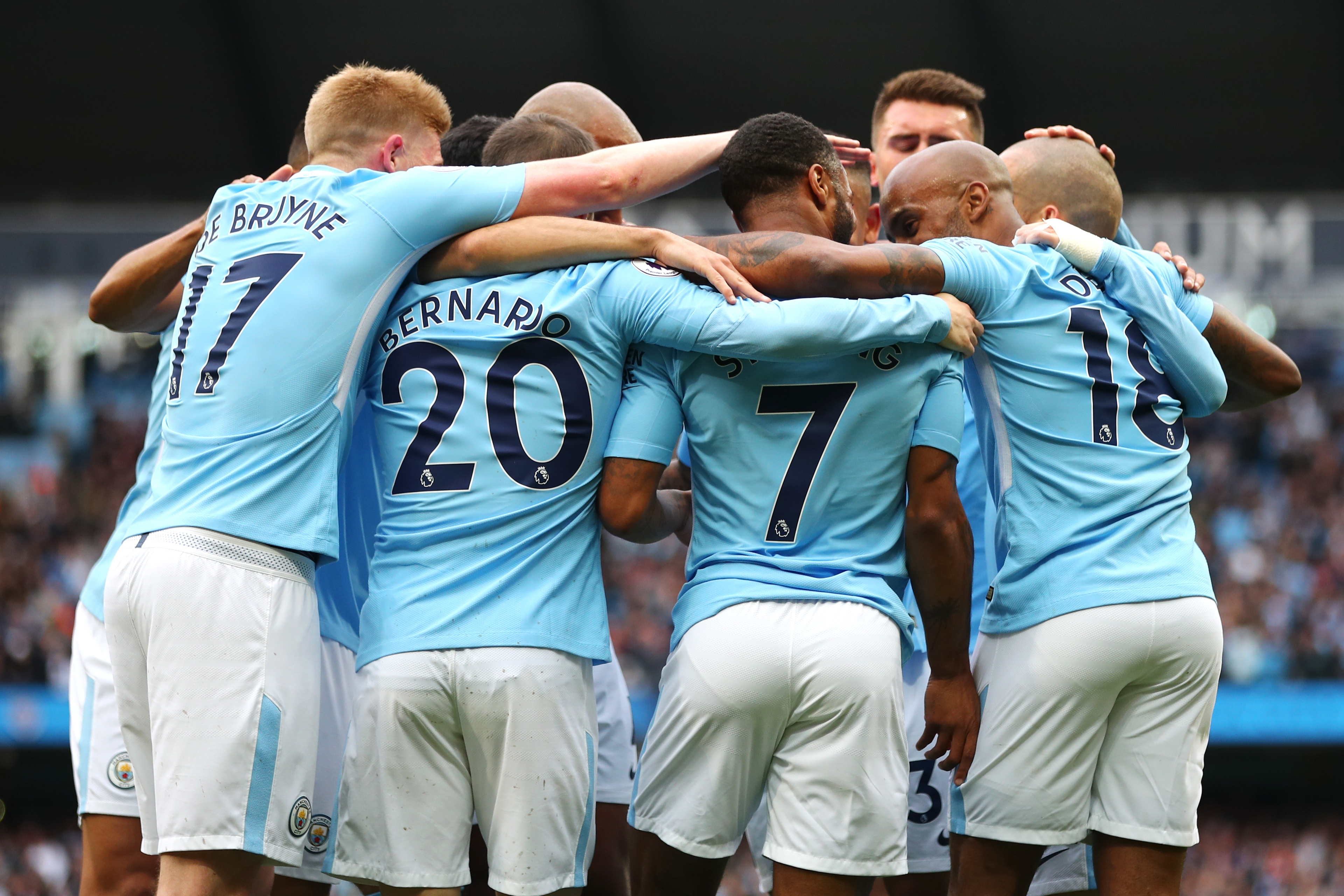 Manchester City 5 Swansea City 0: Guardiola's champions turn on the style