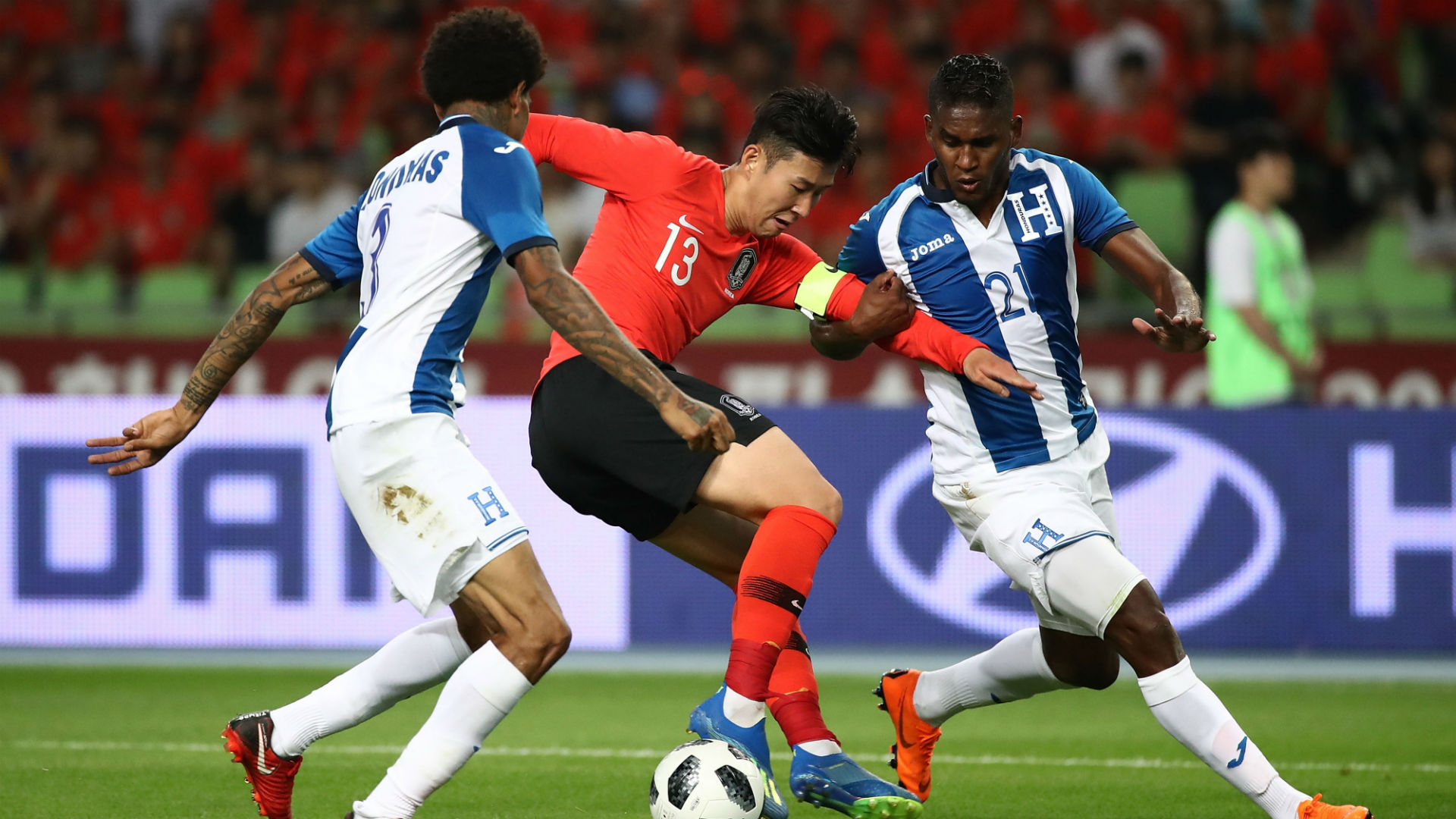 South Korea 2 Honduras 0: Son and Moon shine in comfortable win