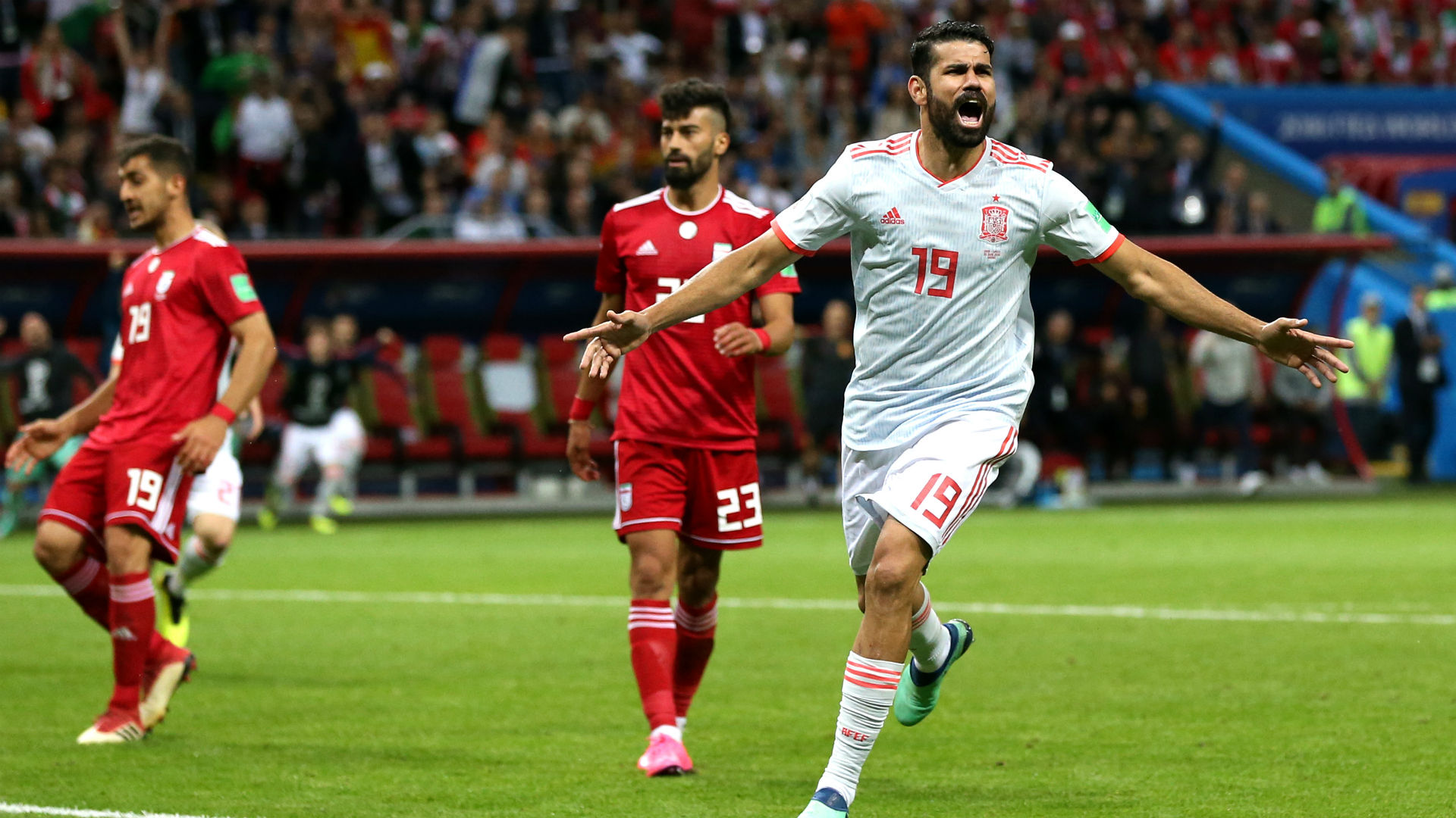 Diego Costa Guides Spain Past Impressive Iran