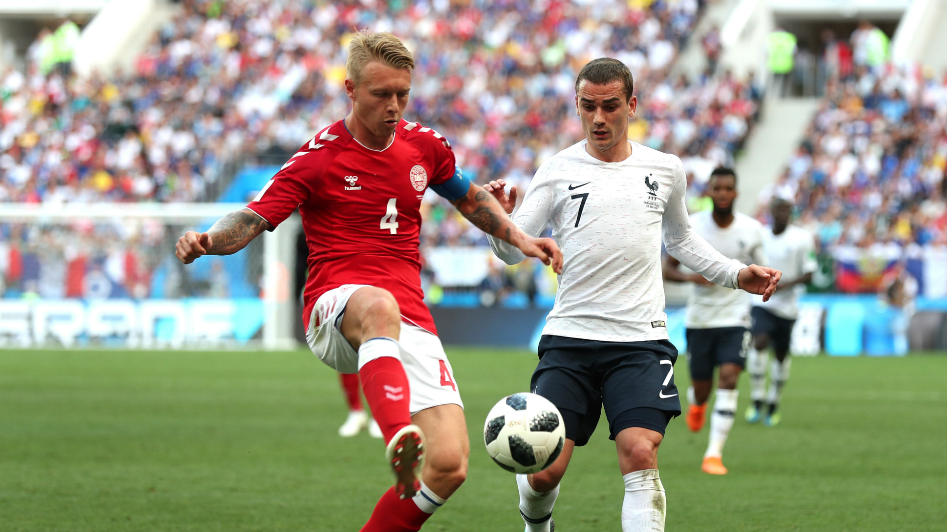 2018 FIFA World Cup- Denmark 0 France 0- Match beIN SPORTS