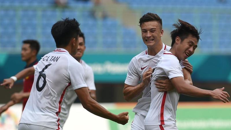 الألعاب الآسيوية - كرة القدم : هونغ كونغ تفوز وفلسطين تتعادل