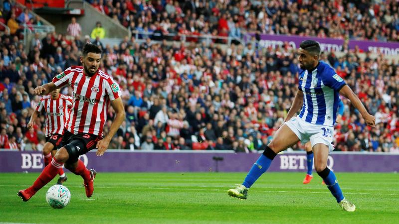 English League Cup:Sunderland 0 Sheffield Wednesday 2