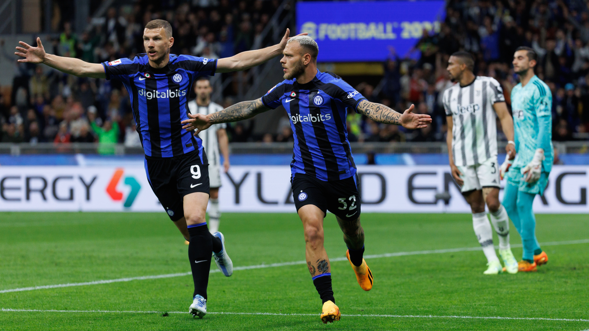 Report: Inter 1-0 Juve (2-1 agg)