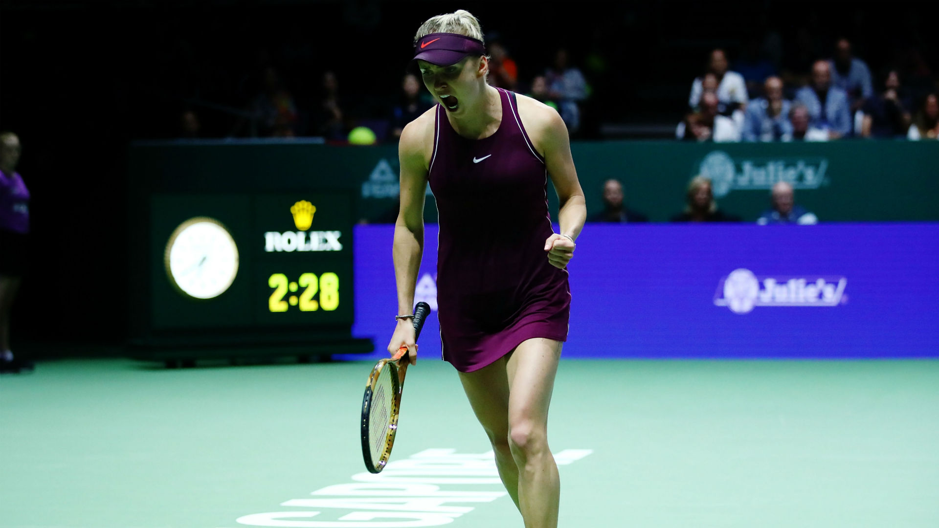 Svitolina battles past Bertens to reach maiden Singapore final