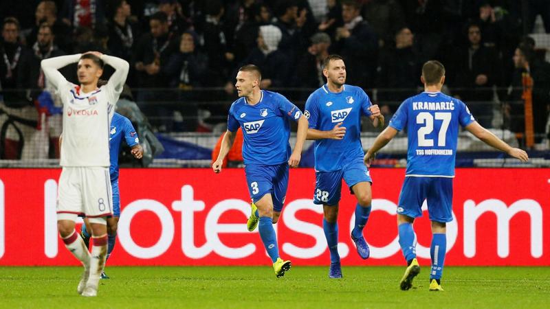 Lyon Squander Lead Against 10-Man Hoffenheim