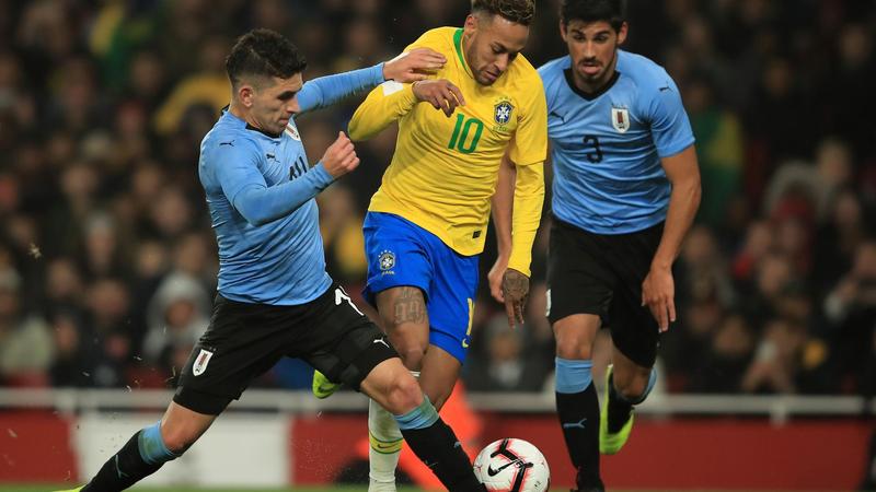 Neymar Penalty Earns Brazil Win Over Uruguay