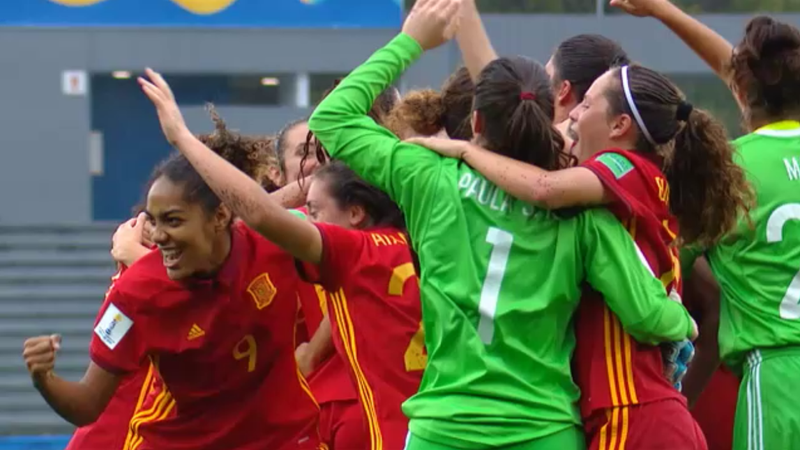 كأس العالم للسيدات دون 17 عاماً: ملخص مباراة نيوزيلندا وإسبانيا