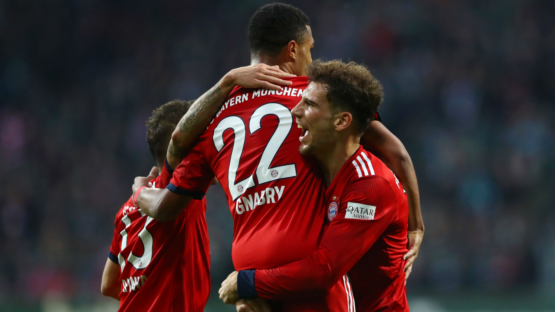 Serge Gnabry Double Leads Bayern Munich To 2-1 Win Over Werder Bremen