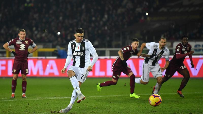 Ronaldo Penalty Seals Derby della Mole For Juventus