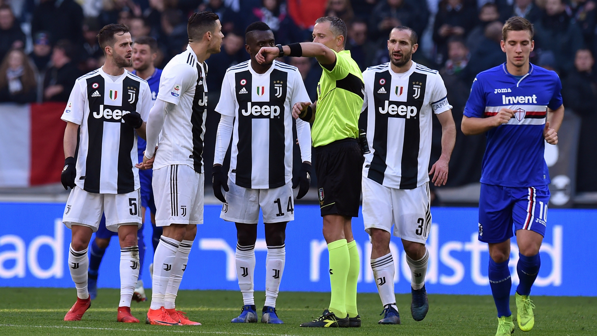 Ronaldo Praises VAR After Juventus' Dramatic Win Over Sampdoria
