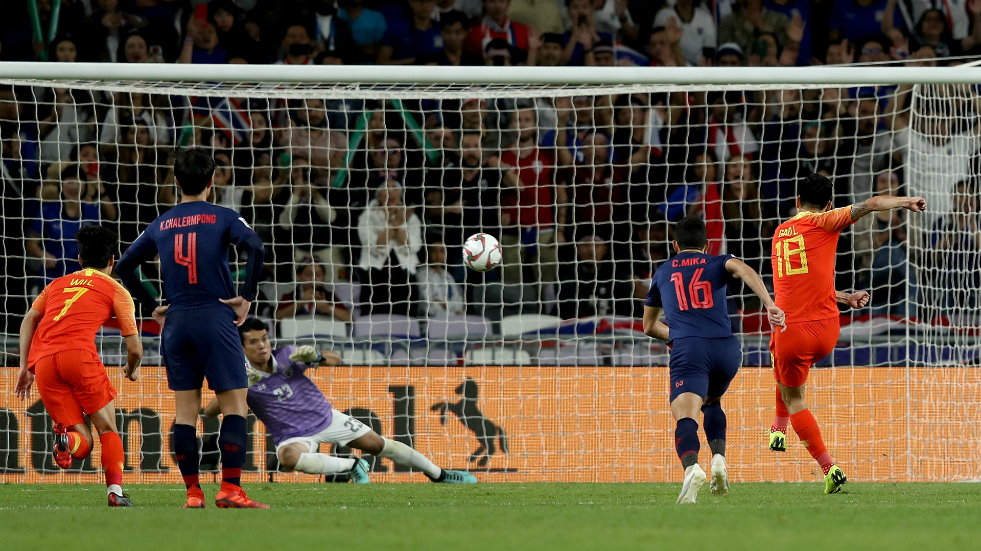 Thailand 1 China 2: Gao Lin keeps dream alive for Lippi