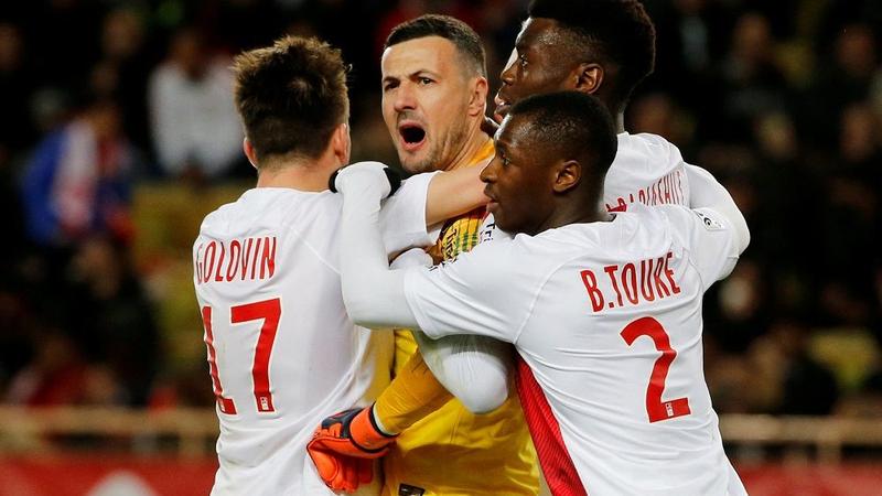 Ligue 1: Monaco 2 Olympique Lyonnais 0
