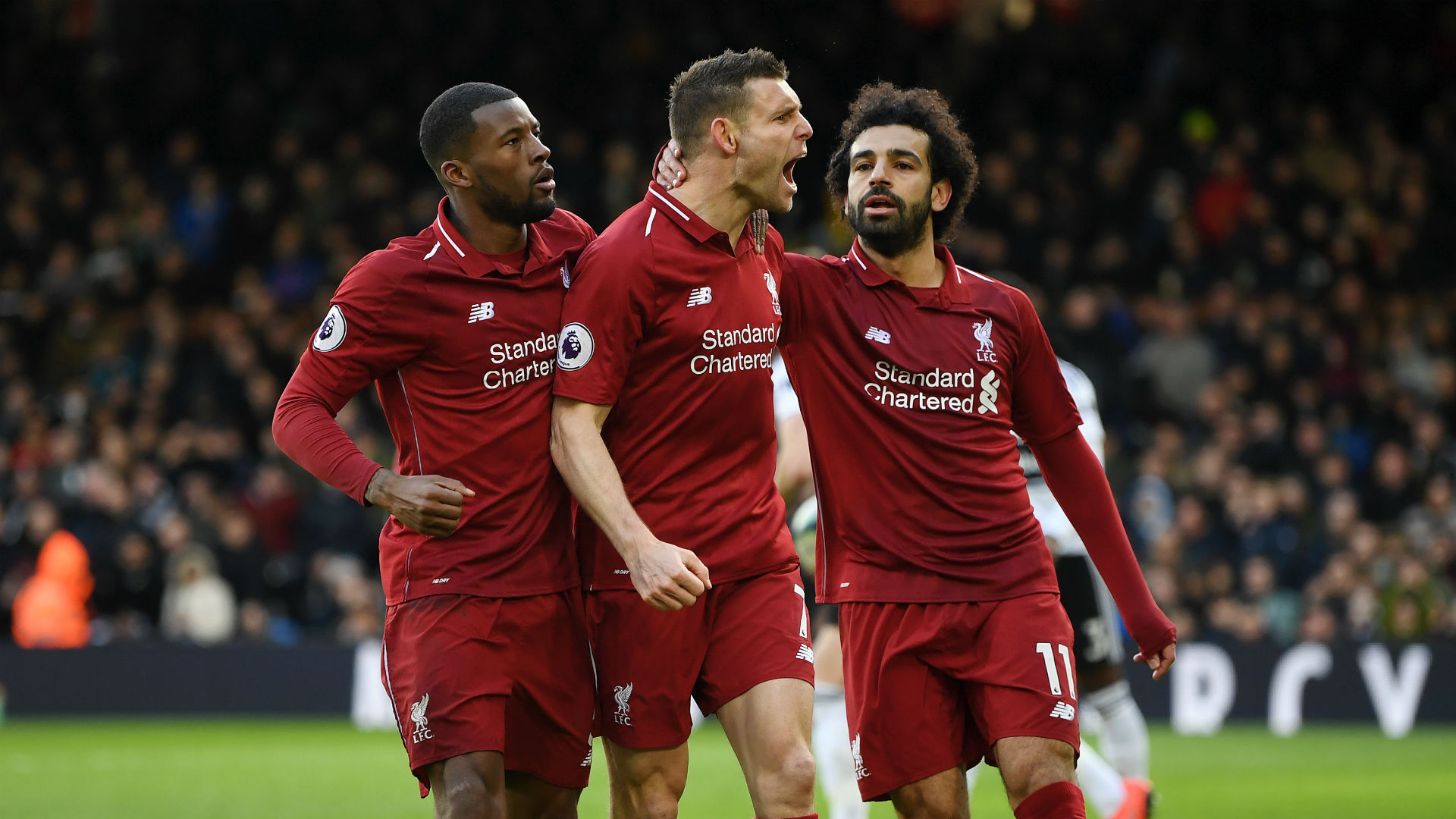 Mane And Milner Rescue Liverpool In 2-1 Win Over Fulham, Sending Red Back Top