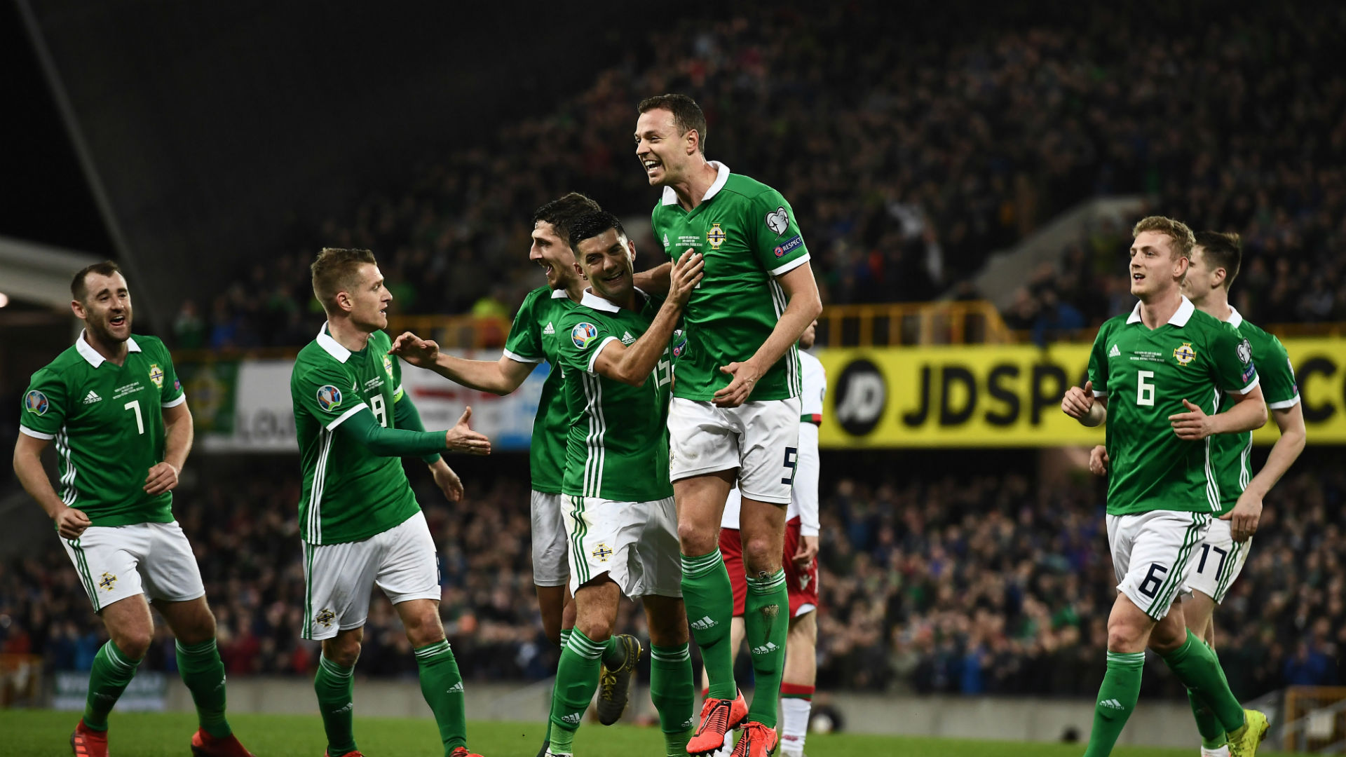 Northern Ireland goes top of Group C
