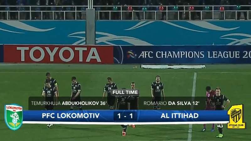 Lokomotiv 1 Al Ittihad 1