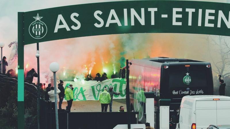 Autocollant ASSE Green Angels - Sticker Saint-Étienne Pour Supporter